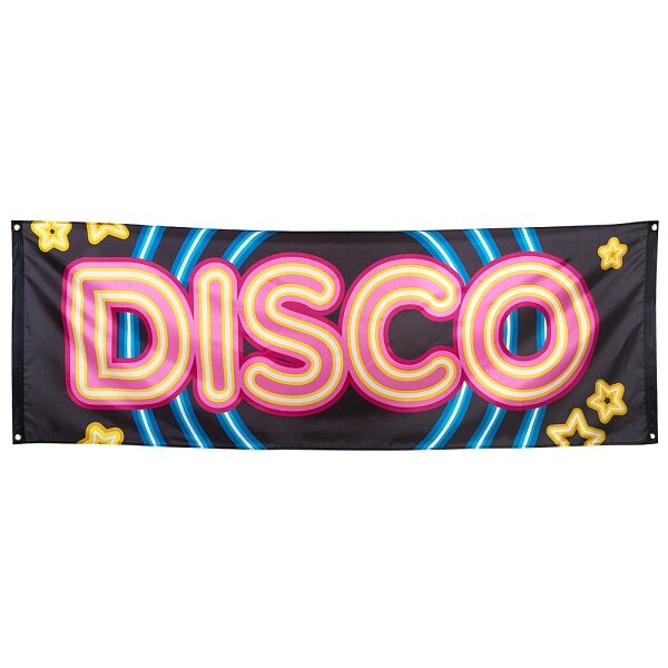 DISCO FEVER Banner 74x220 Party
