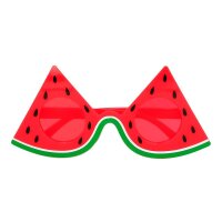 Partybrille Wassermelone tropisch Grillparty