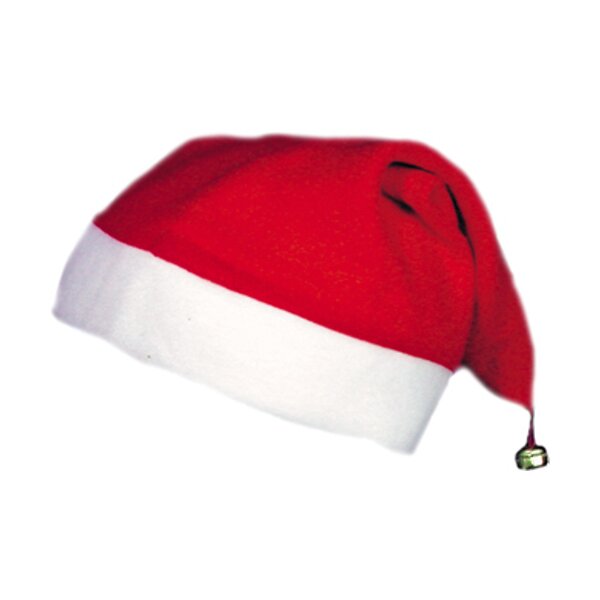 Nikolausmütze mit Glöckchen Weihnachtsmann Mütze