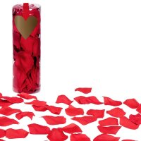 Rote Rosenblätter für ein romantisches Ambiente 288 Stück