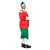 Verbreite Weihnachtszauber als Elfe oder Nikolaus! Kostüm für festliche Auftritte.
