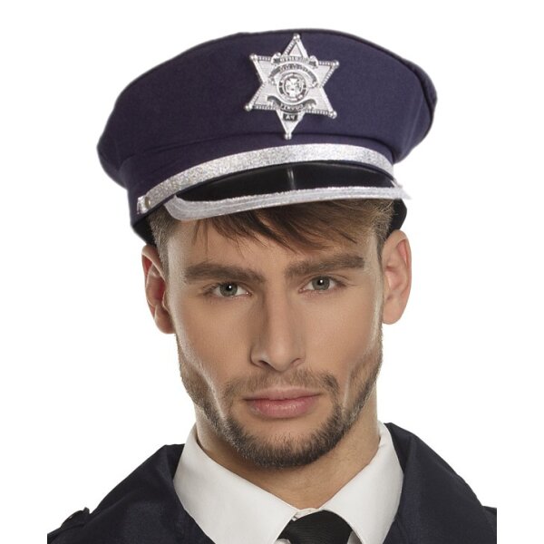 Polizei Officer Mütze (verstellbar)