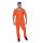 Sträfling Gefangener Kostüm orange 48